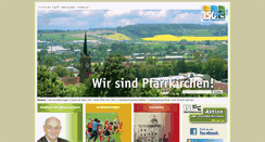 Desktop Screenshot of 150.pfarrkirchen.de